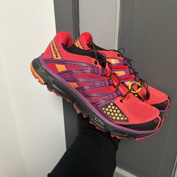 Salomon Coral Purple XR Mission 1 Trail Running Sneakers - Picture 2 of 6